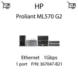 Karta sieciowa Ethernet 1Gbps, PCIe dedykowana do serwera HP Proliant ML570 G2 - 367047-B21