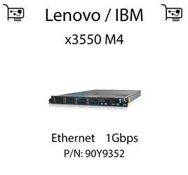 Karta sieciowa Ethernet 1Gbps dedykowana do serwera Lenovo / IBM System x3550 M4 - 90Y9352