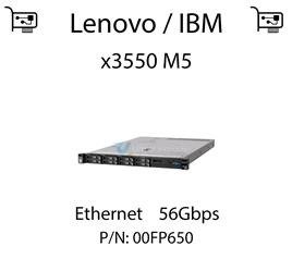 Karta sieciowa Ethernet 56Gbps, PCIe 3.0 dedykowana do serwera Lenovo / IBM System x3550 M5 (REF) - 00FP650