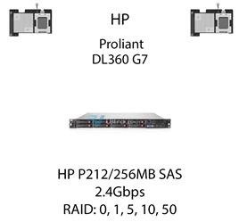 Kontroler RAID HP P212/256MB SAS  462834-B21, 2.4Gbps - 462834-B21