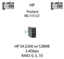 Kontroler RAID HP SA E200 w/128MB BBWC, 2.4Gbps - 411508-B21