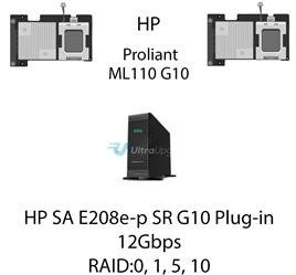 Kontroler RAID HP SA E208e-p SR G10 Plug-in, 12Gbps (SAS) / 6Gbps (SATA) - 804398-B21