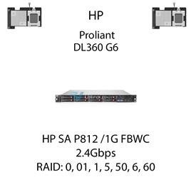 Kontroler RAID HP SA P812 /1G FBWC SAS, 2.4Gbps - 487204-B21