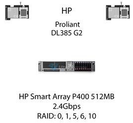 Kontroler RAID HP Smart Array P400 512MB, 2.4Gbps - 411064-B21