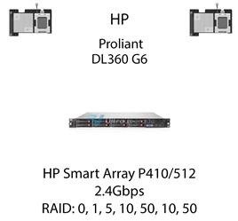 Kontroler RAID HP Smart Array P410/512, 2.4Gbps - 578230-B21