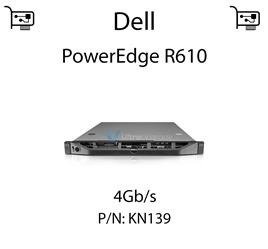 Kontroler sieciowy HBA  4Gb/s dedykowany do serwera Dell PowerEdge R610 - KN139