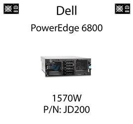 Oryginalny zasilacz Dell o mocy 1570W dedykowany do serwera Dell PowerEdge 6800 - PN: JD200