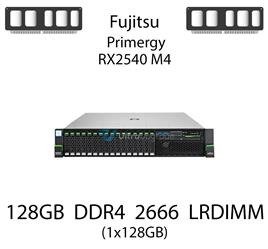 Pamięć RAM 128GB DDR4 dedykowana do serwera Fujitsu Primergy RX2540 M4, LRDIMM, 2666MHz, 1.2V, 8Rx4