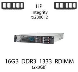 Pamięć RAM 16GB (2x8GB) DDR3 dedykowana do serwera HP Integrity rx2800 i2, RDIMM, 1333MHz, 1.5V, 2Rx4