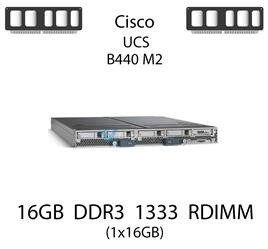 Pamięć RAM 16GB DDR3 dedykowana do serwera Cisco UCS B440 M2, RDIMM, 1333MHz, 1.35V, 2Rx4