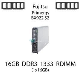 Pamięć RAM 16GB DDR3 dedykowana do serwera Fujitsu Primergy BX922 S2, RDIMM, 1333MHz, 1.5V