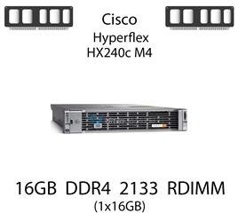 Pamięć RAM 16GB DDR4 dedykowana do serwera Cisco Hyperflex HX240c M4, RDIMM, 2133MHz, 1.2V, 2Rx4