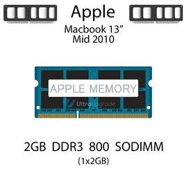 Pamięć RAM 2GB DDR3 dedykowana do komputera Apple Macbook 13" Mid 2010