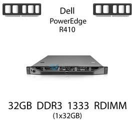 Pamięć RAM 32GB DDR3 dedykowana do serwera Dell PowerEdge R410, RDIMM, 1333MHz, 1.35V