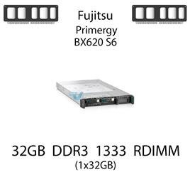 Pamięć RAM 32GB DDR3 dedykowana do serwera Fujitsu Primergy BX620 S6, RDIMM, 1333MHz, 1.35V