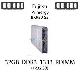 Pamięć RAM 32GB DDR3 dedykowana do serwera Fujitsu Primergy BX920 S2, RDIMM, 1333MHz, 1.35V