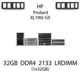 Pamięć RAM 32GB DDR4 dedykowana do serwera HP ProLiant XL190r G9, LRDIMM, 2133MHz, 1.2V, 4Rx4 - 726722-B21