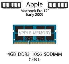 Pamięć RAM 4GB DDR3 dedykowana do komputera Apple Macbook Pro 17" Early 2009