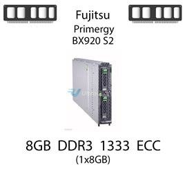 Pamięć RAM 8GB DDR3 dedykowana do serwera Fujitsu Primergy BX920 S2, ECC UDIMM, 1333MHz